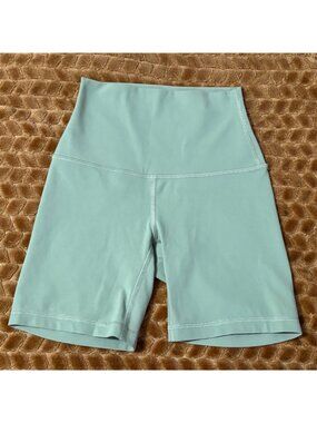 NWOT New Lululemon Align High-Rise Shorts 6" Palm Court Nulu Yoga Activewear 0